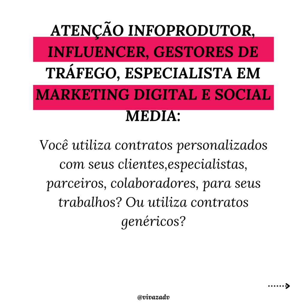 Atenção Infoprodutor, influencer, gestores de tráfego, especialista em marketing digital e social media