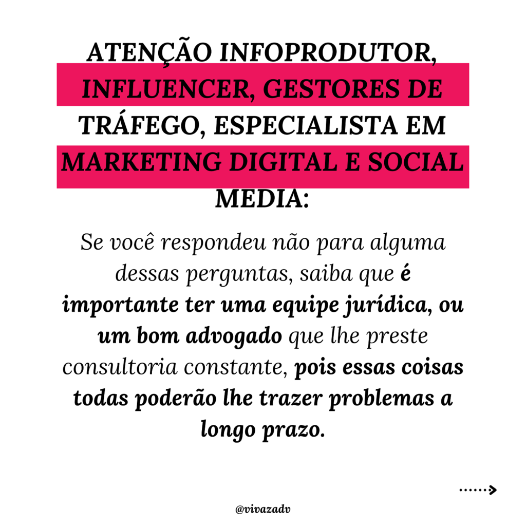 Atenção Infoprodutor, influencer, gestores de tráfego, especialista em marketing digital e social media