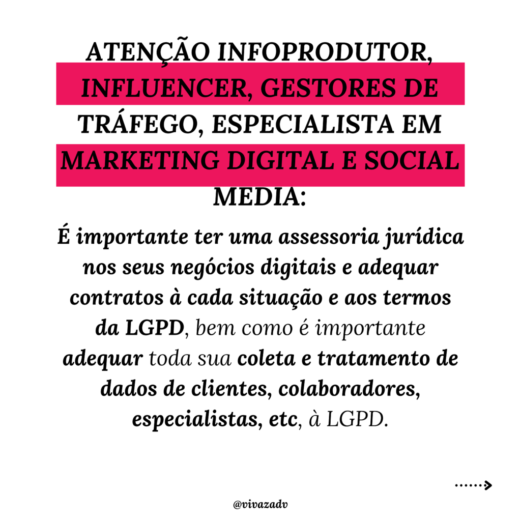 Atenção Infoprodutor, influencer, gestores de tráfego, especialista em marketing digital e social media